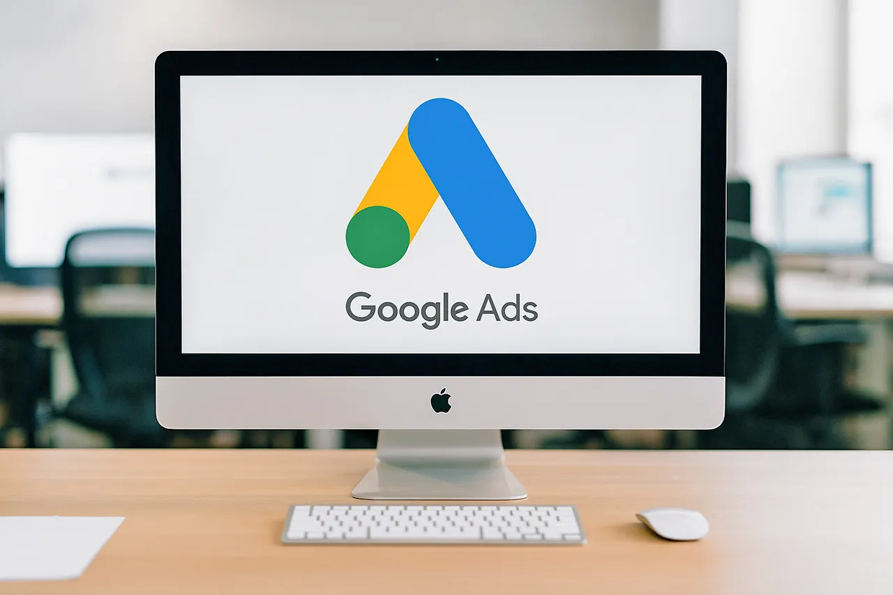 Google Ads annonsplattform desktop