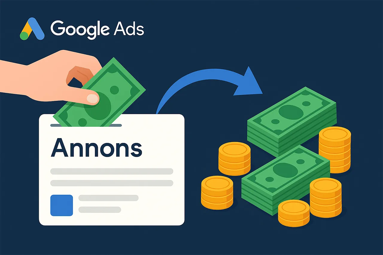 Lönsam Google Ads kampanj illustration